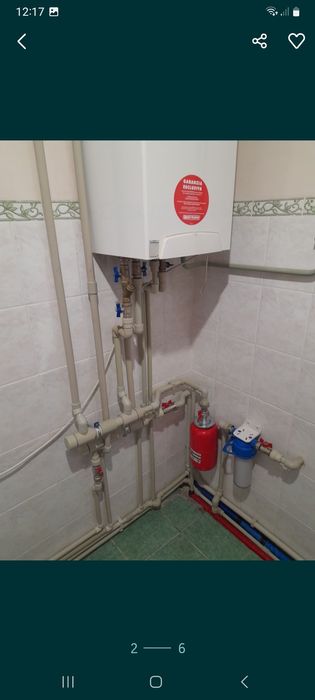 Сантехнічні роботи, автономне опалення, водопровід.