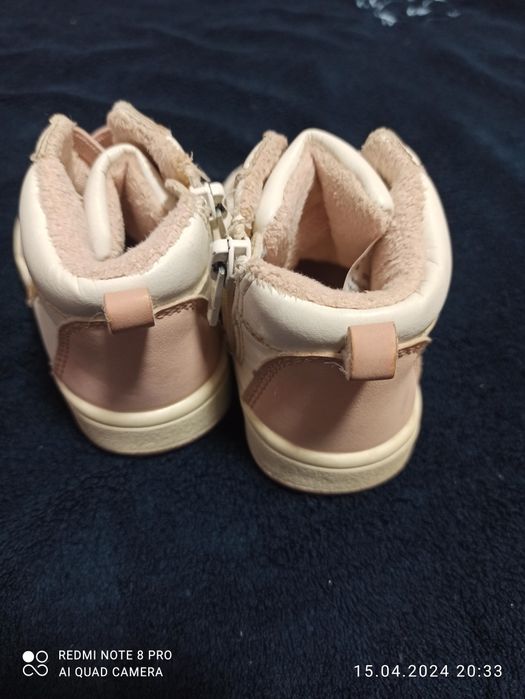 Утепленные кеды размер 22 H&M.