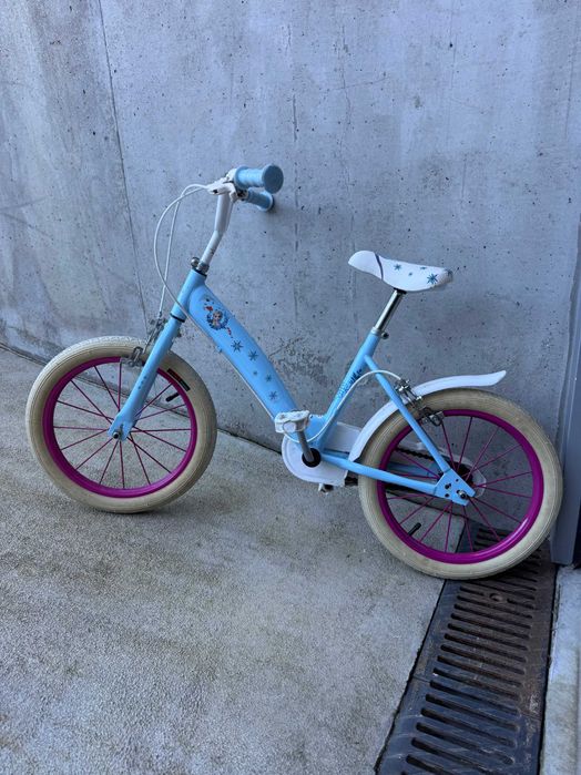 Bicicleta Infantil Frozen – Roda 16 polegadas | 5–7 anos