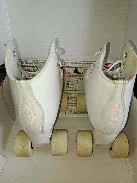 Patins Oxelo Brancos 33