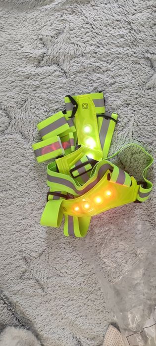 Szelki odblaskowe LED rower /bieganie.