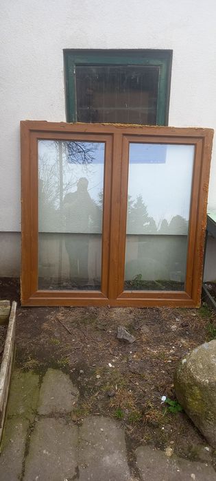 Okna PCV z demontażu proste stan ddb