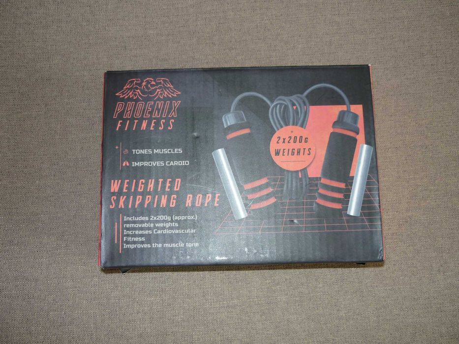 Obciążona skakanka do ćwiczeń