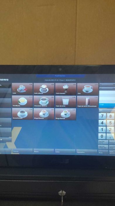 POS Touch 15.6" completo c/prog faturação c/ATCUD + saft 1.04