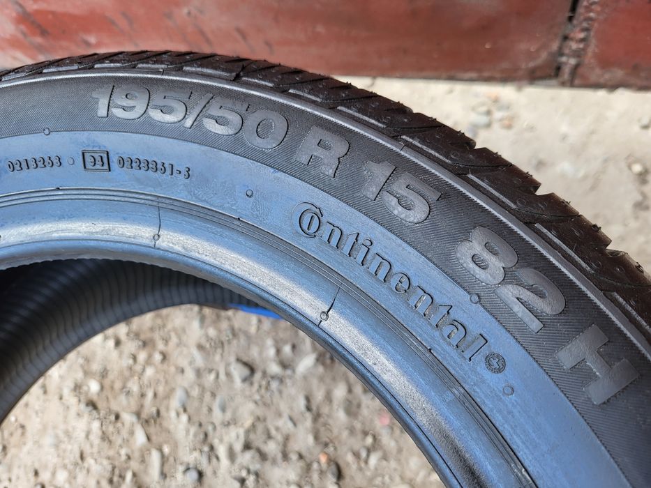 195/50/15 R15 Continental PremiumContact 2шт ціна за 1шт літо шини