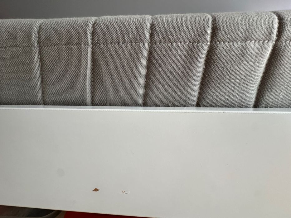 Cama de Solteiro IKEA FLAXA com Cabeceira de Arrumação