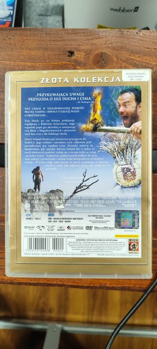 Cast away - Poza światem (Tom Hanks) dvd