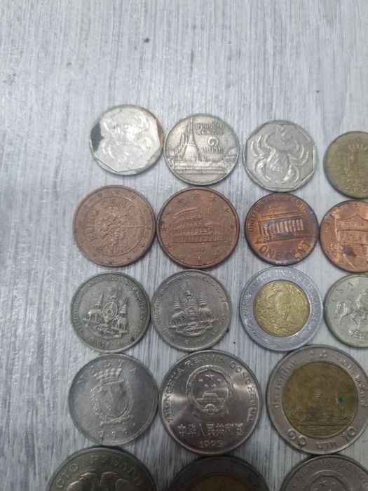 Монеты разные старые
