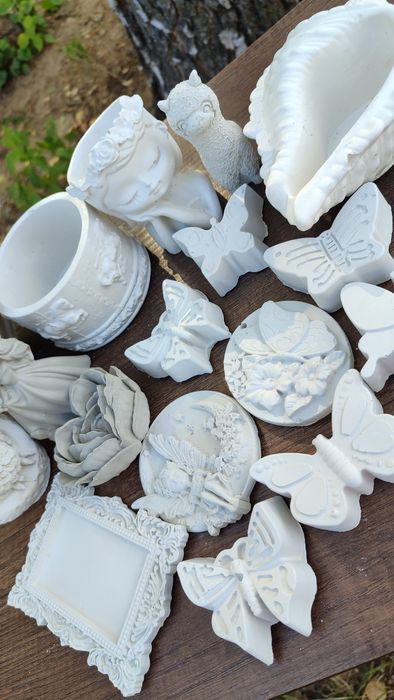 Figurki gipsowe kreatywny zestaw dla dzieci do malowania kolorowania