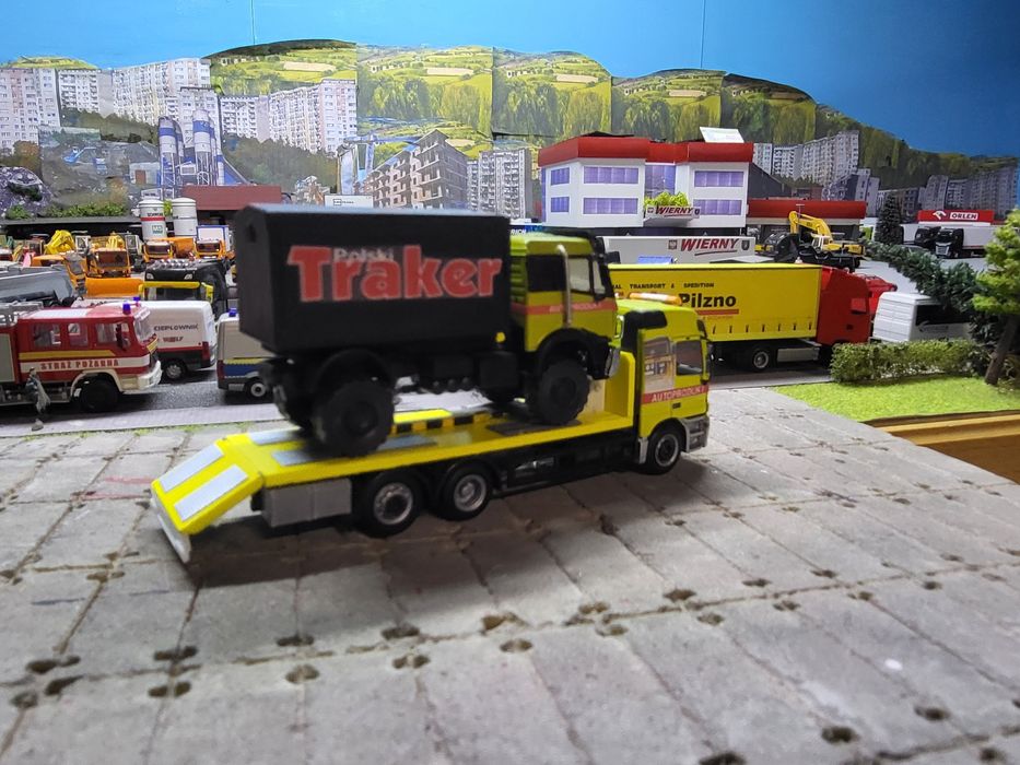 Mercedes Actros Mp1 laweta 1/87 Herpa