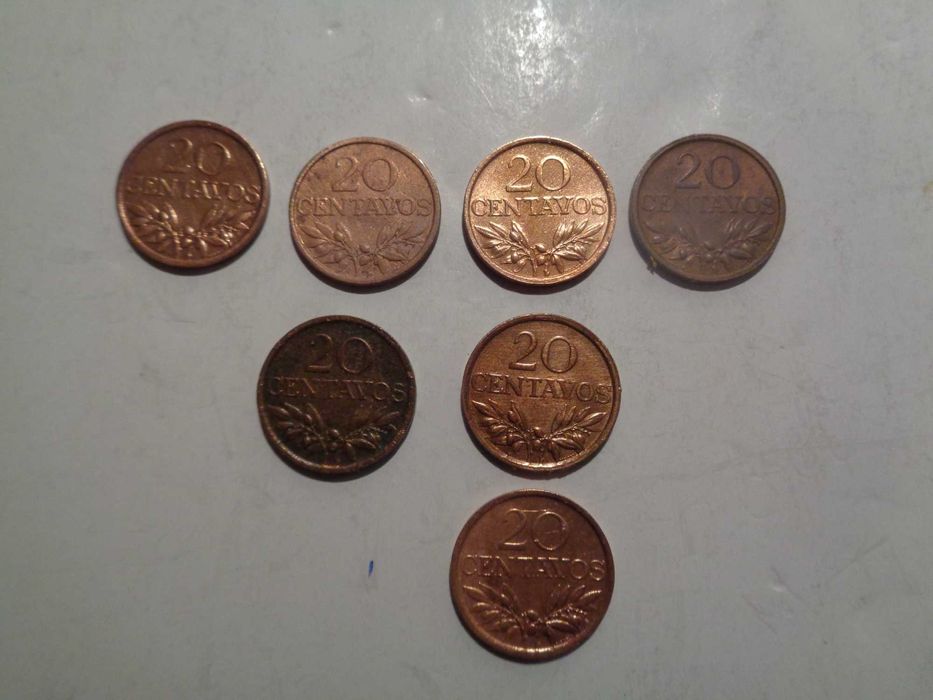 MOEDAS DE 20 CENTAVOS  (Modulo Menor)Rep. Portuguesa