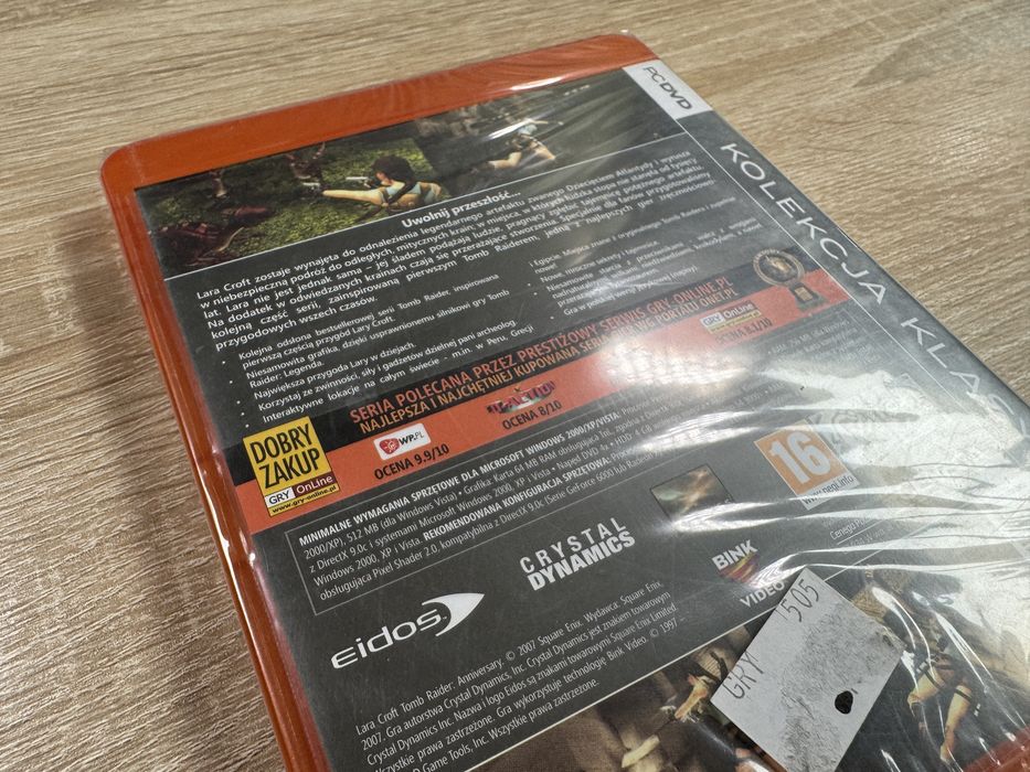 Lara Croft TOMB RAIDER Anniversary - gra PC | Nowa folia