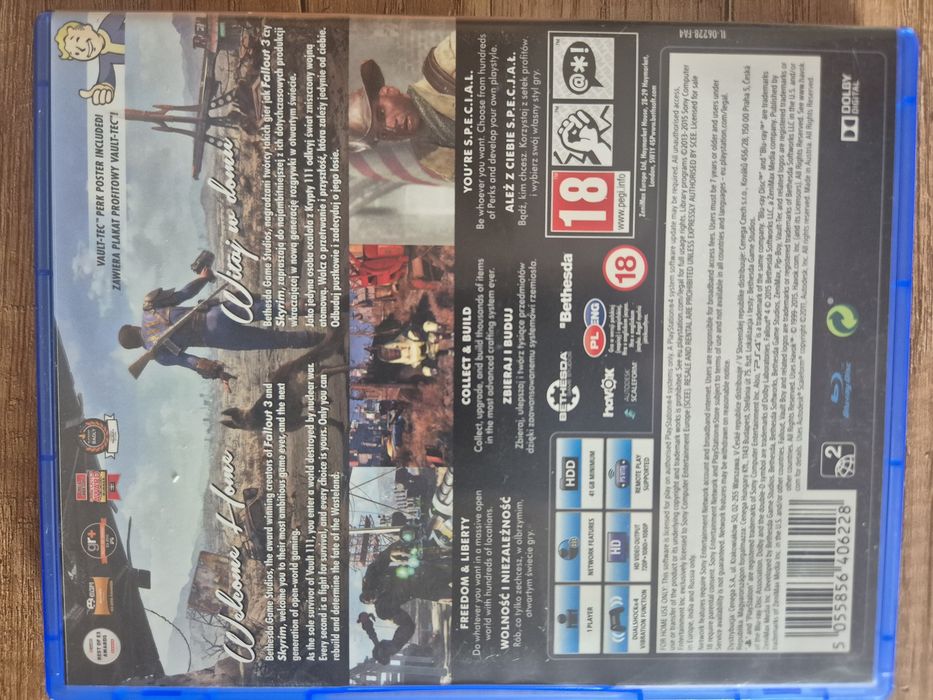 Gra PS4 Fallout stan bardzo dobry