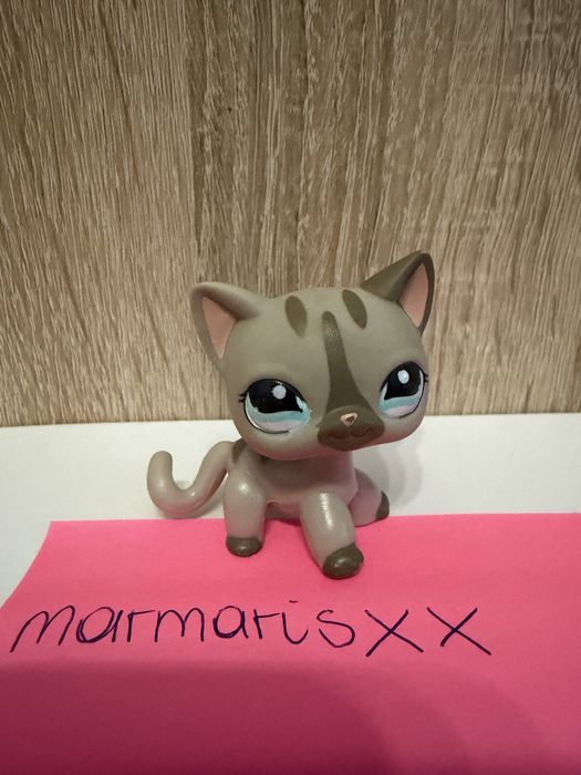 Littlest pet shop 1206 #1206 LPS shorthair kot petshop oryginalny