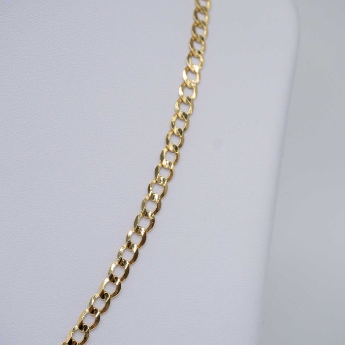 Złoty łańcuszek 585 8,67 gram 50cm Pancerka PEŁNA Nowy WYSYŁKA GRATIS