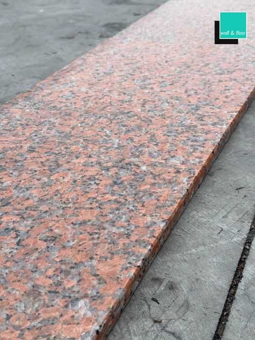 Schody z granitu Maple Red stopnie i podstopnice wysoka jakość