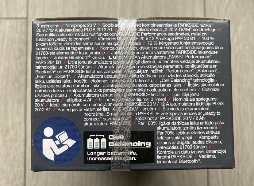 PARKSIDE Akumulator Smart PAPS 204 B1 20V 4Ah Okazja