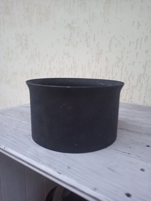 Заглушка сліпа на димохід,кришка димоходу,вставка в стіну 2мм,коліно90