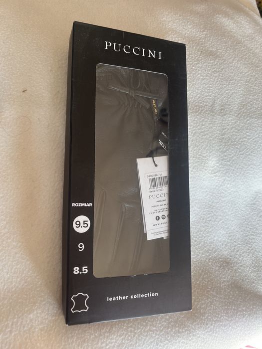 Rękwiczki skórzane Puccini