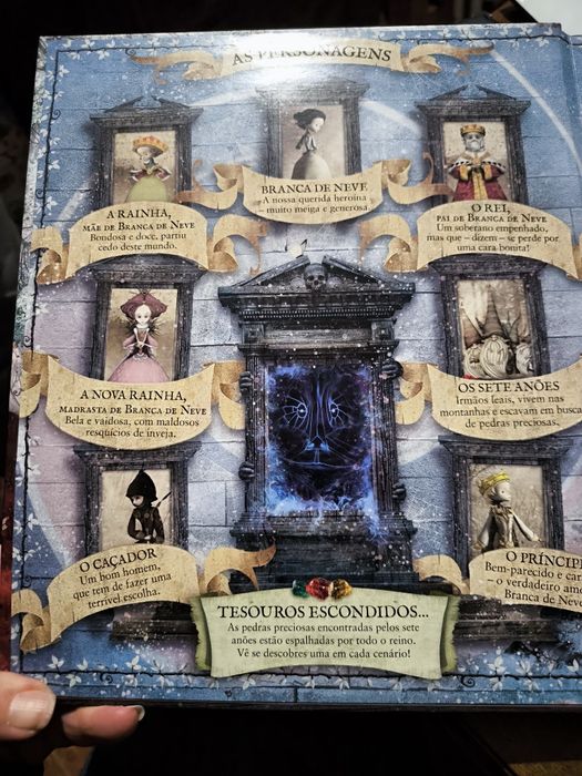 Livro Branca de neve pop-up