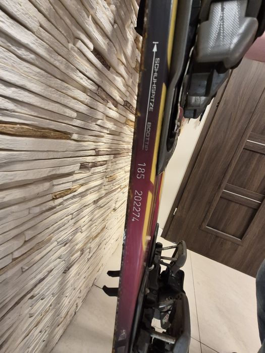 Sprzedam narty 185cm  z kijkami