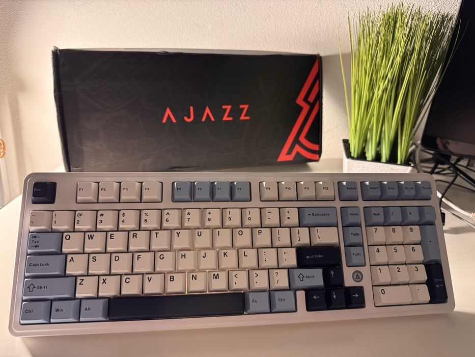 Клавіатура AJAZZ AK980 - колір Glacial Blue