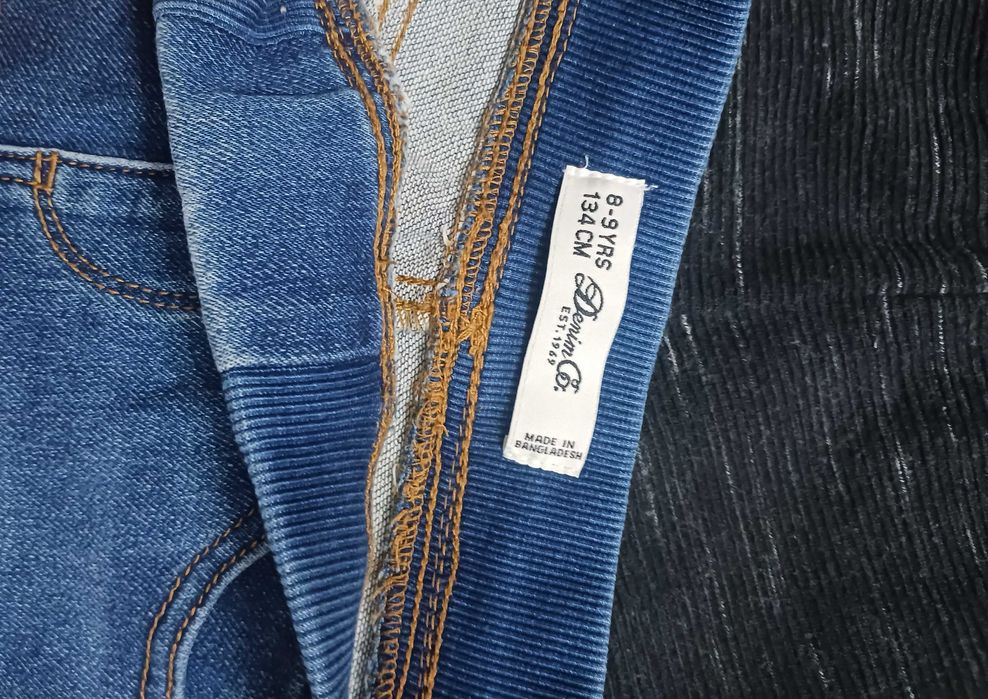 Conjunto de 5 calções para criança  - 8/9 anos