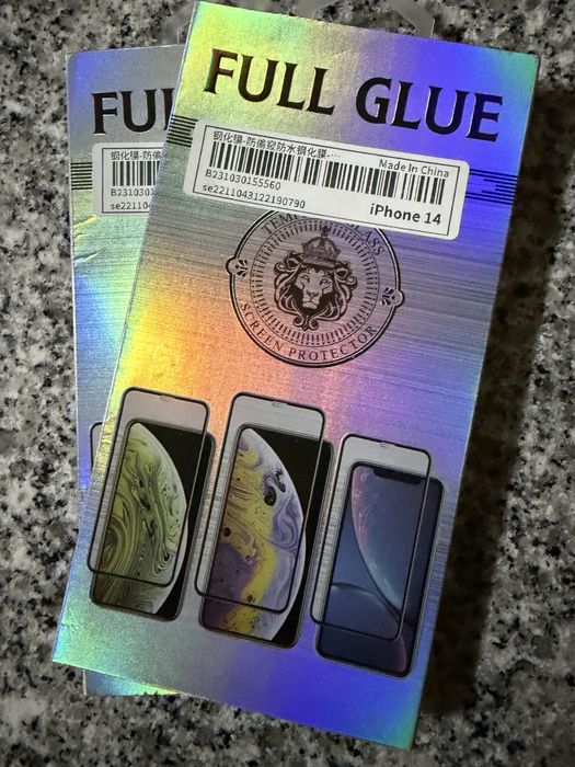 Capa e pelicula de vidro para iphone 14
