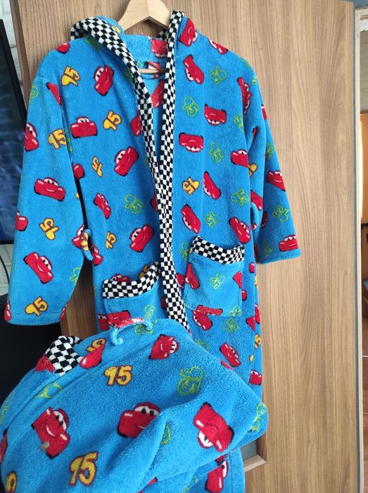 Szlafroki cars bliźniaki 116/122