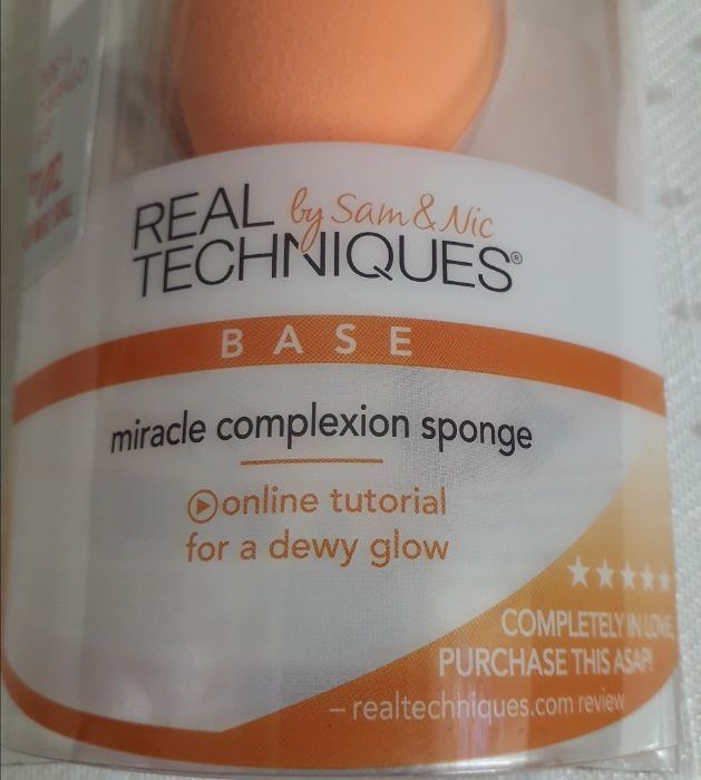 Real Techniques ORIGINAL Makeup Sponge - FIXED PRICE64409392525059121
