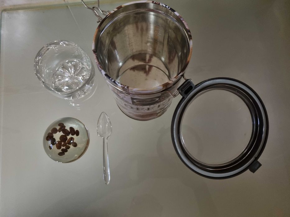 Conjunto - Caixa de café + Açucareiro