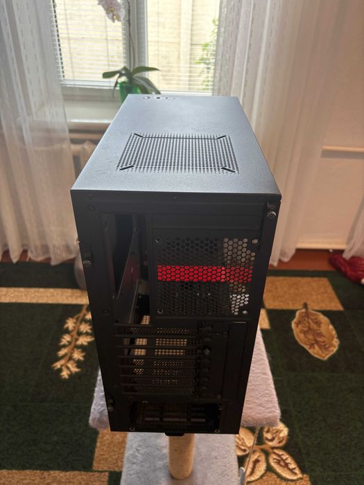 Корпус NZXT H510 Matte Black-Red (CA-H510B-BR)