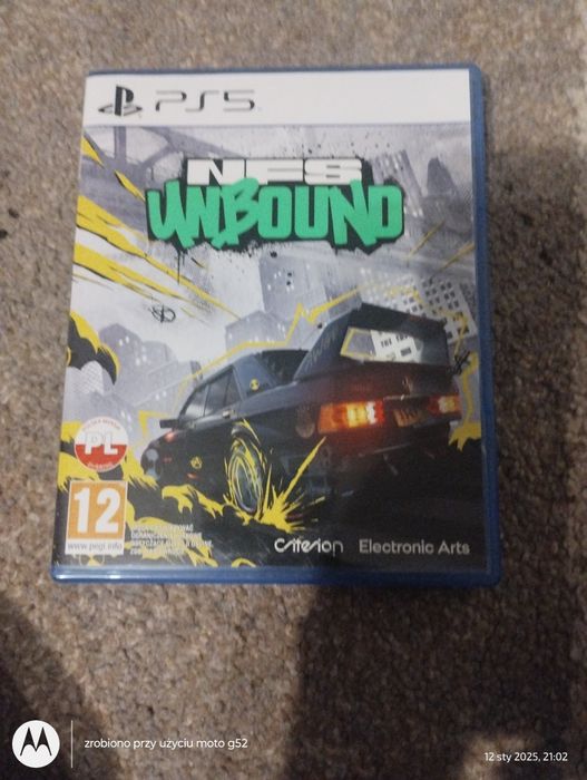 Nowa gra NFS UNBOUND na ps5
