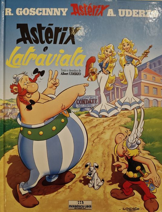 Livro - Asterix e Latravista