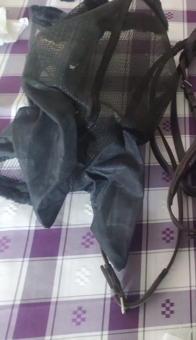 Máscara de mosca para pônei