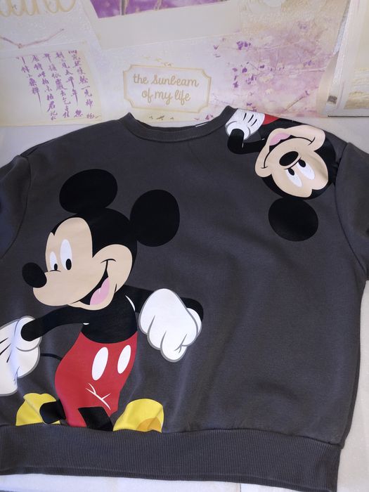 Світшот кофта реглан Міккі Маус від LC Waikiki 8-9 р. 128-134см