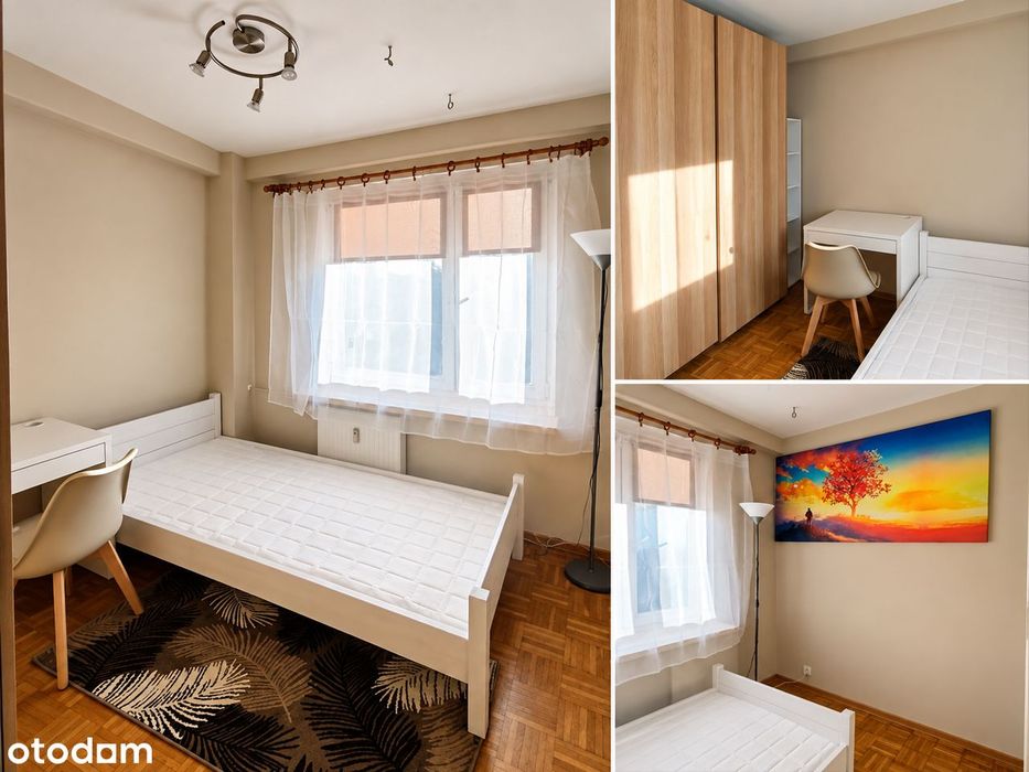 Czechów | 3 pokoje | 60 m² | po remoncie | wyposażone | internet i TV