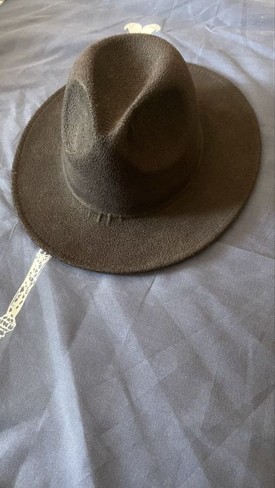 Капелюх чорний чоловічий/жіночий та брендовий піджак Marks&Spencer