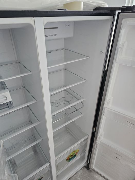 Lodowka Side by Side Gorenje jak nowa! No frost 178,6cm Czarna