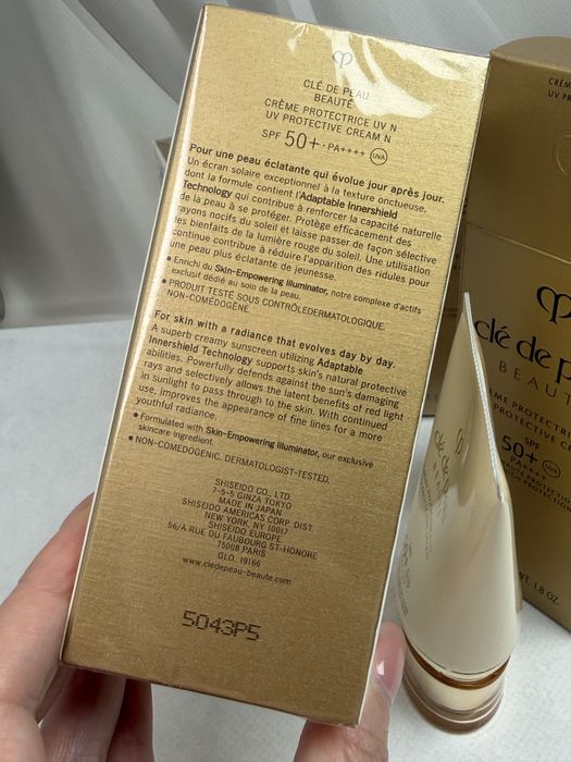 SPF СПФ 50  Shiseido Cle De Peau