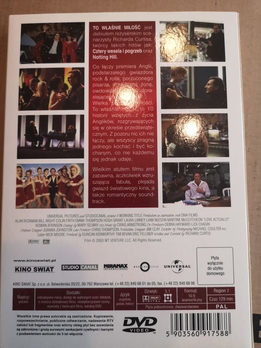 Film to właśnie miłość dvd
