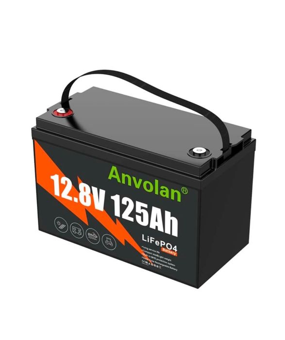 Акумулятор Anvolan LiFePO4 12V-50Ah (640 Вт) BMS, для ДБЖ