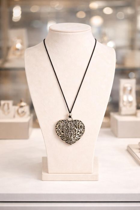 Naszyjnik wysior serce