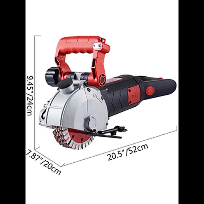 D78-Máquina corte de parede tijolos discos 125mm com laser