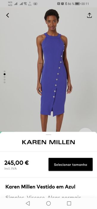 Vestido Karen Millen