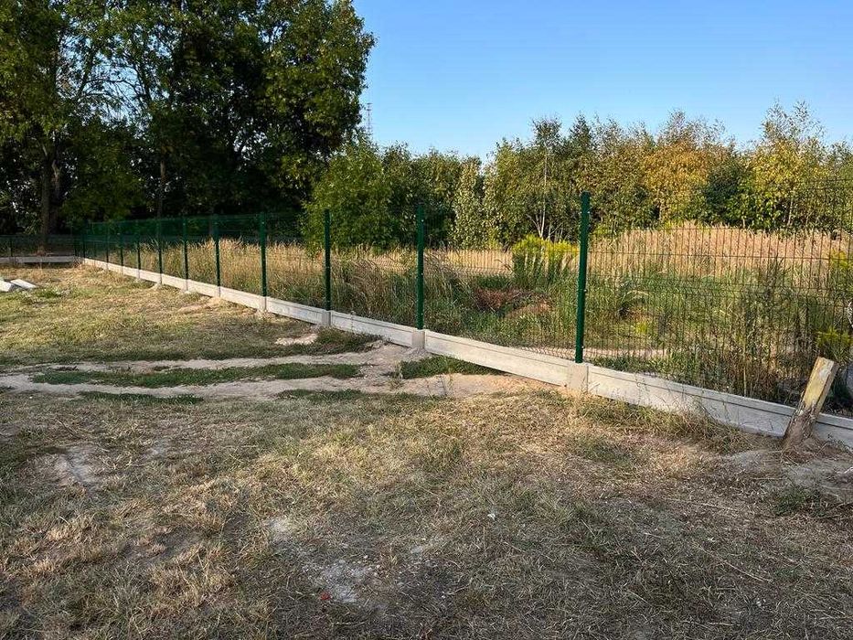 Promocja Ogrodzenie panelowe 153 cm fi 4 panel 3d + podmurówka 25 cm