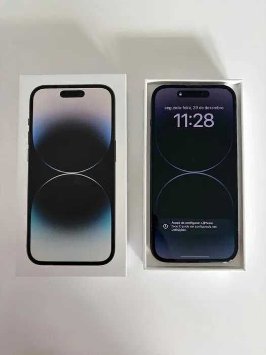 iPhone 14 Pro 256GB – Preto – Desbloqueado – Excelente estado