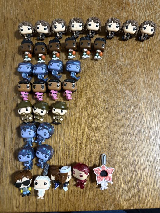 Figurki Stranger Things Demogorgon Steve Maks Nensi