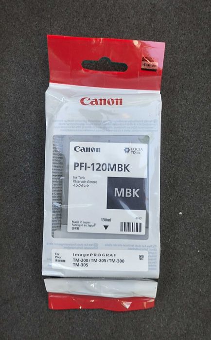 Картридж CANON Image PROGRAF TM-300 PFI - 120MBK Новий Оригінал
