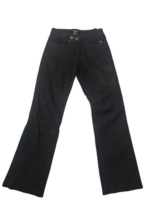 POLO Sprint Damskie spodnie motocyklowe skórzane proste S pas 72 s1542